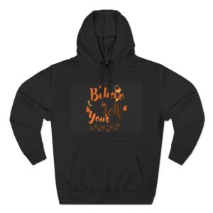 Three-Panel Fleece Hoodie