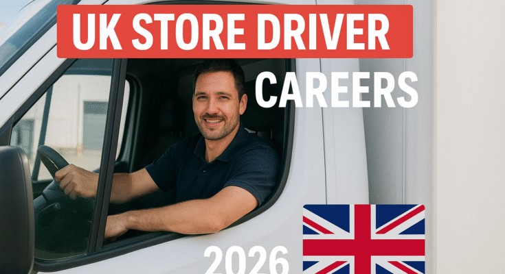 UK Store Driver Careers With Sponsorship 2026